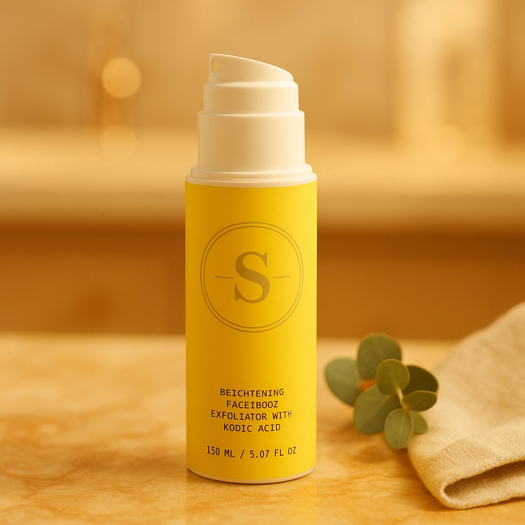Brightening Face&Body Exfoliator with Kojic Acid | SEREN MAISON