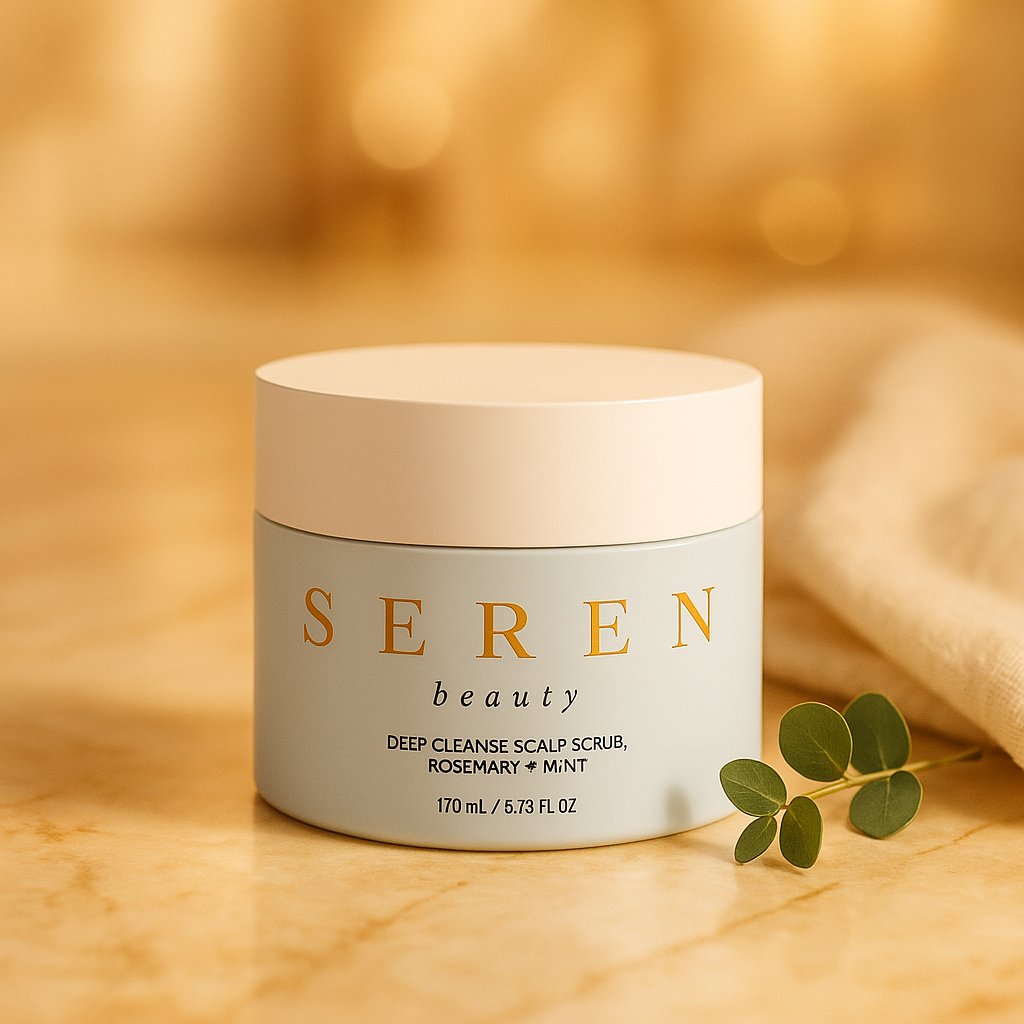 Deep Cleanse Scalp Scrub, Rosemary & Mint | SEREN MAISON