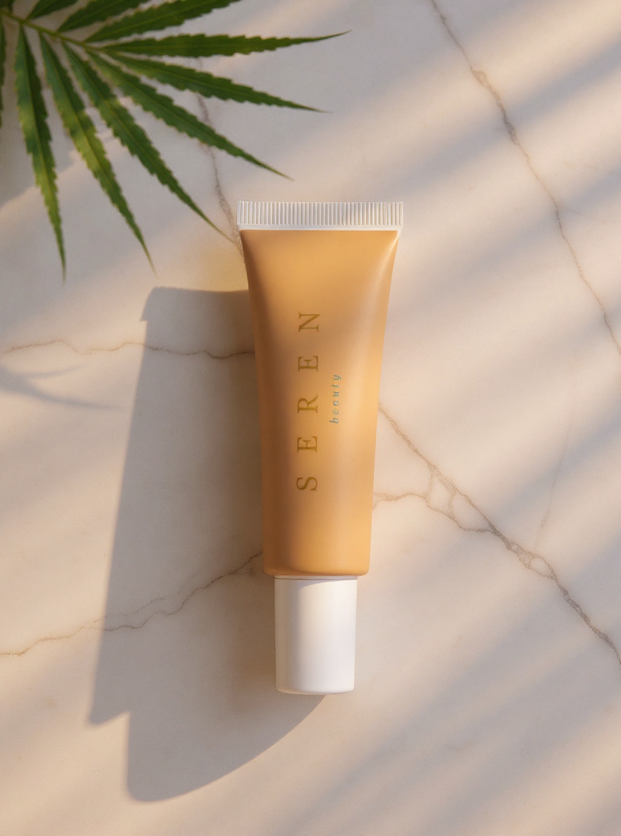 Foundation with Peptides,  25 Medium Warm | SEREN MAISON
