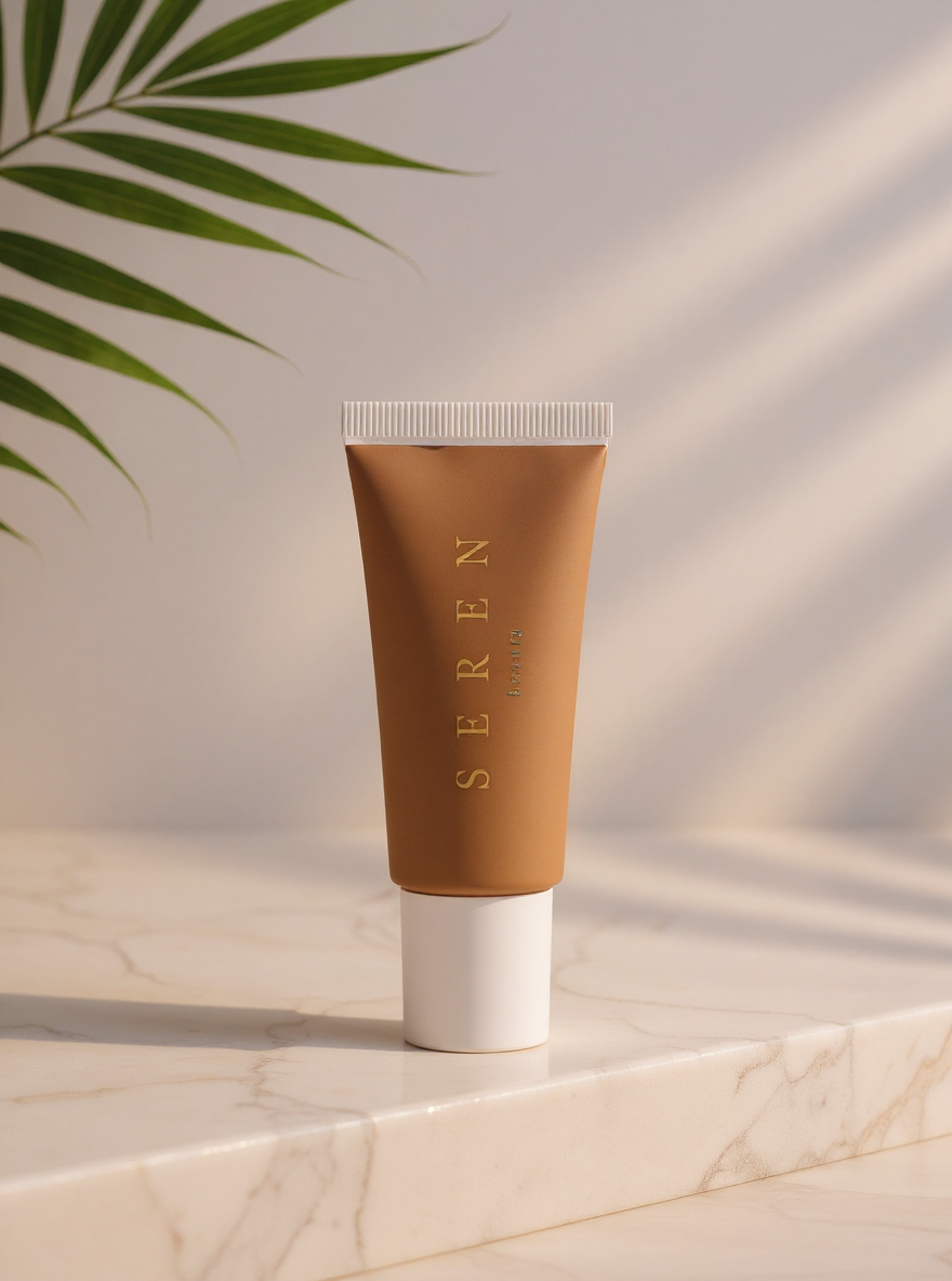 Foundation with Peptides, 35 Tan Warm | SEREN MAISON