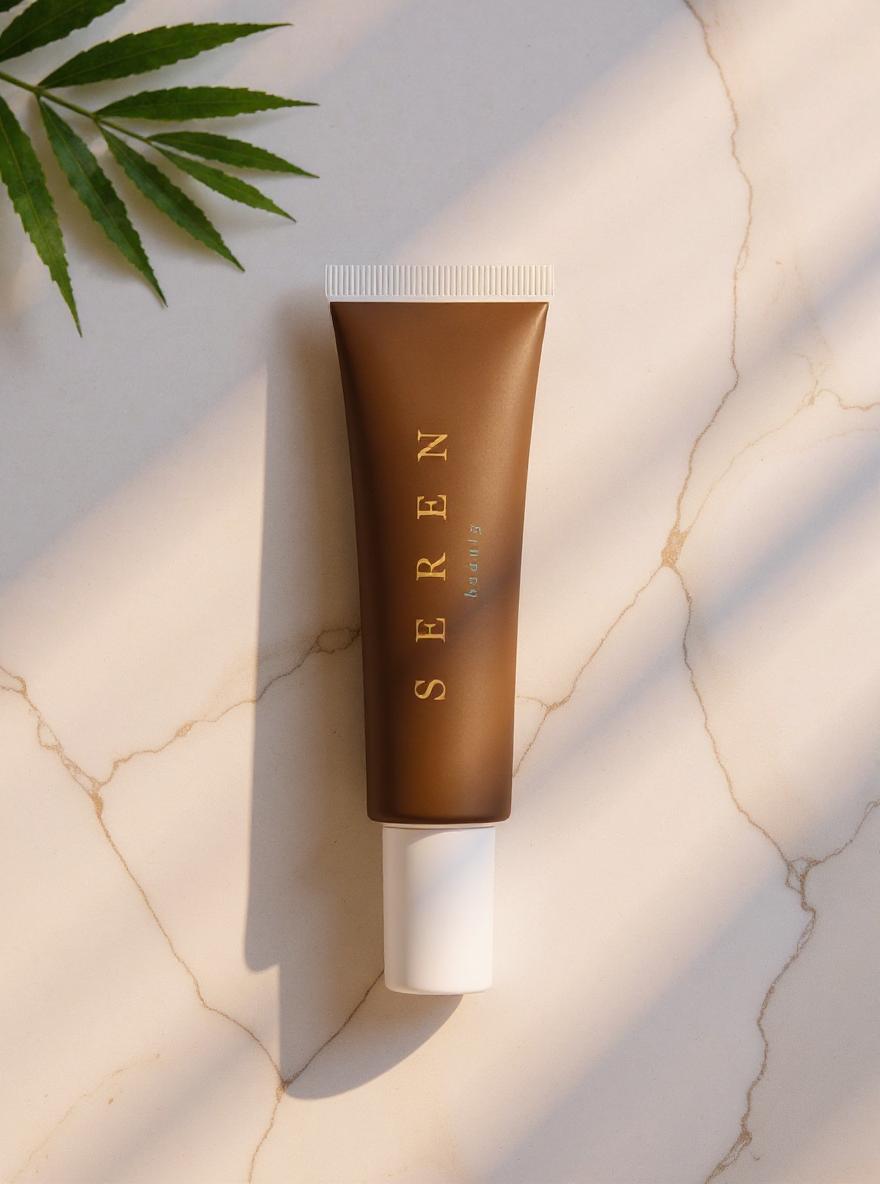 Foundation with Peptides, 45 Deep Warm | SEREN MAISON