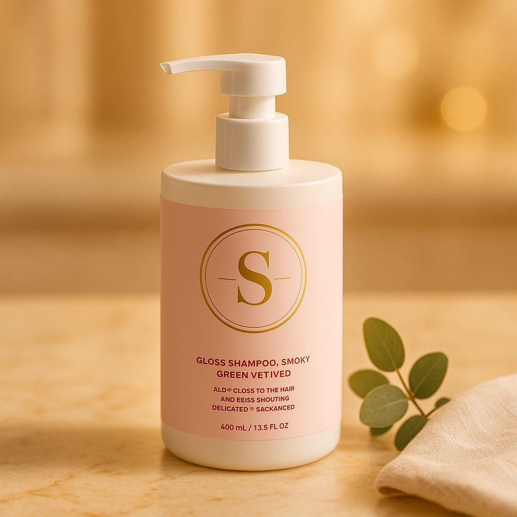 Gloss Shampoo, Smoky Green Vetiver | SEREN MAISON