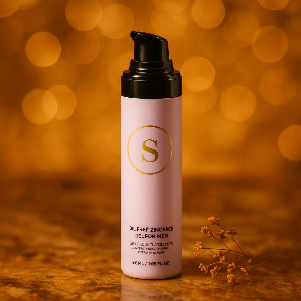 Oil-Free Zinc Face Gel for Men | SEREN MAISON
